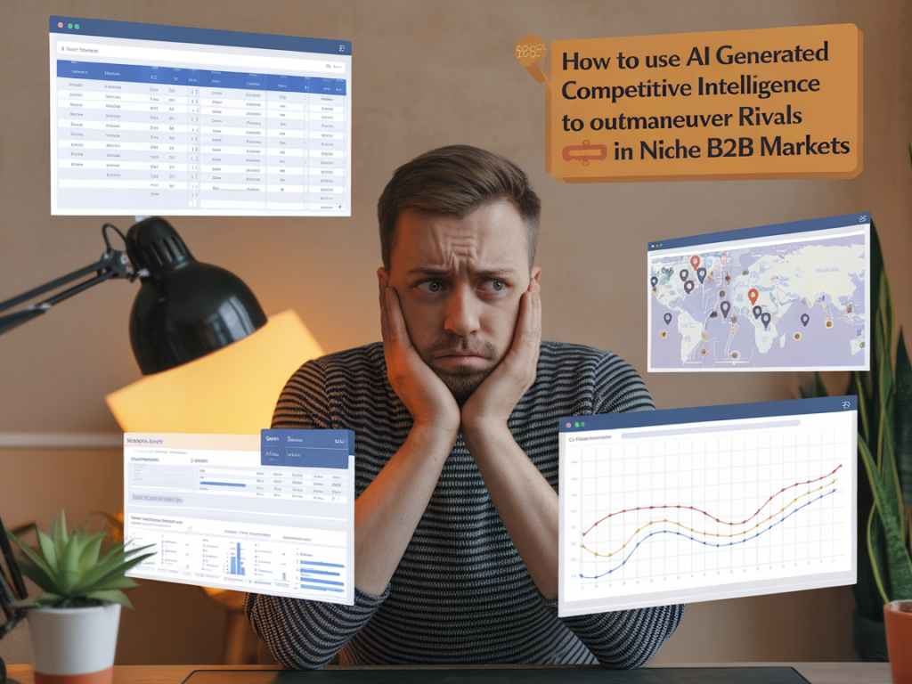 How to use ai-generated competitive intelligence to outmaneuver rivals in niche b2b markets