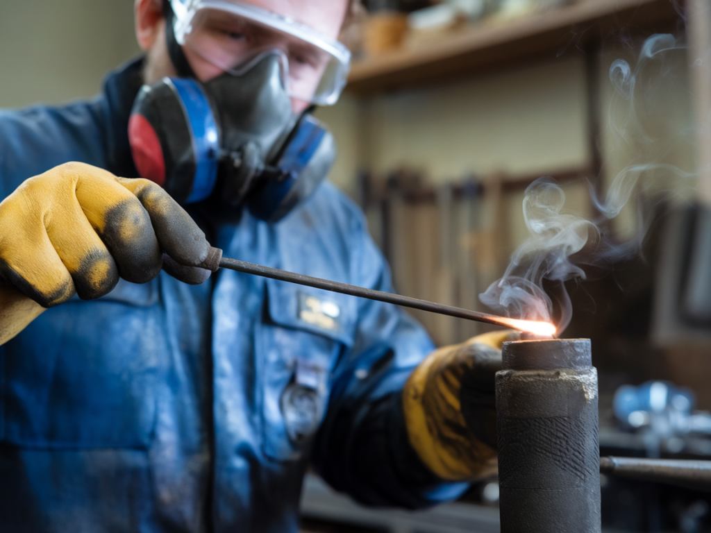 Techniques de brasure forte pour métaux: choosing rods, temps, safety