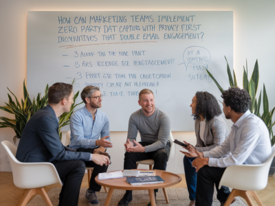 how can marketing teams implement zero-party data capture with privacy-first incentives that double email engagement