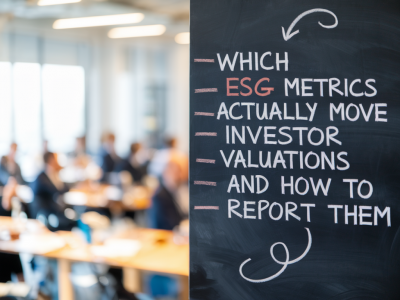 Which esg metrics actually move investor valuations and how to report them